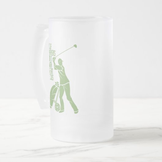 Mug GOLF PLAYER - choisir style et couleur (Devant gauche)