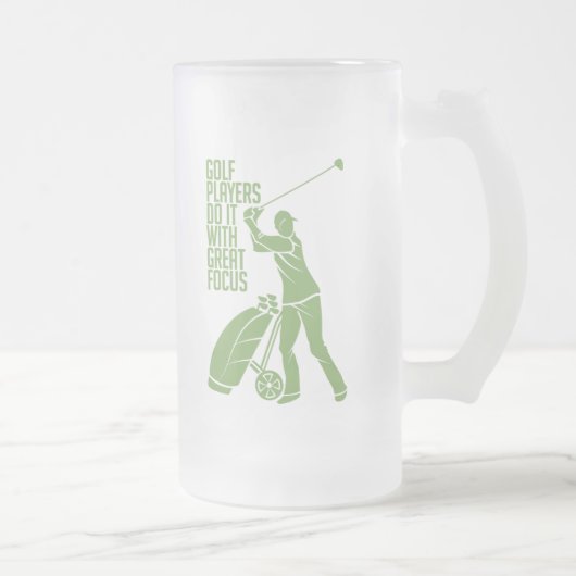 Mug GOLF PLAYER - choisir style et couleur (Droit)