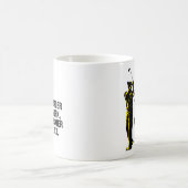 Mug Golf - plus vous dur travaillez plus vous devenez (Centre)