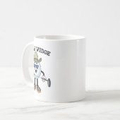 Mug Golf Putter Texas Wedge Golf Club Texas Cowboy Cou (Devant gauche)