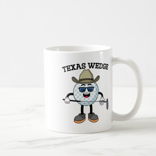 Mug Golf Putter Texas Wedge Golf Club Texas Cowboy Cou (Droite)