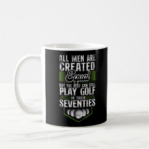 Mug Golf Tous Les Hommes Sont Créés Également Mais Le 