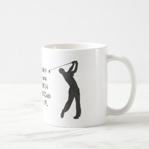 Mug Golf Trou-dans-un la commémoration personnalisabl