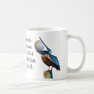 Mug Golf Trou-dans-un la commémoration personnalisabl