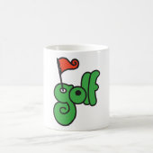 Mug Golf Wang Vert Vibrant et Rouge (Centre)