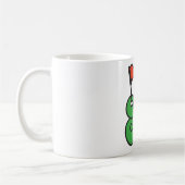 Mug Golf Wang Vert Vibrant et Rouge (Gauche)