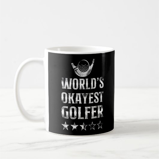 Mug Golf World'S Okayest Golfer (Gauche)