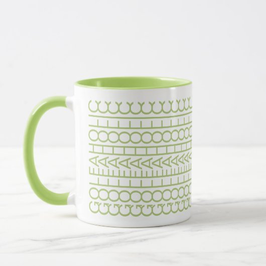 Mug Golfaholic Message caché 140GW Funny Golf (Gauche)
