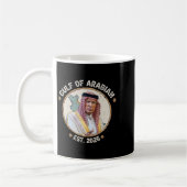 Mug Golfe d'Arabie Rétro Arabe Golfe d'Arabie Amusant  (Gauche)