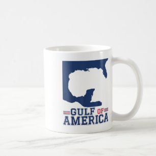 Mug Golfe De L'Amérique Usa Funny Golfe Du Mexique 4 J