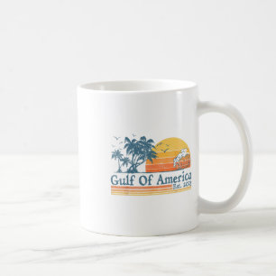 Mug Golfe De Usa America Est 2025 Plage Vintage Rétro