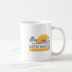 Mug Golfe De Usa America Est 2025 Retro Vintage Beach 