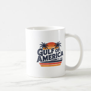 Mug Golfe Des États-Unis Amérique 2025 Vintage Retro A