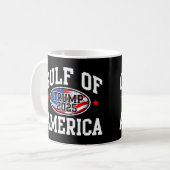 Mug Golfe des USA Amérique 2025 Donald Trump (Devant gauche)