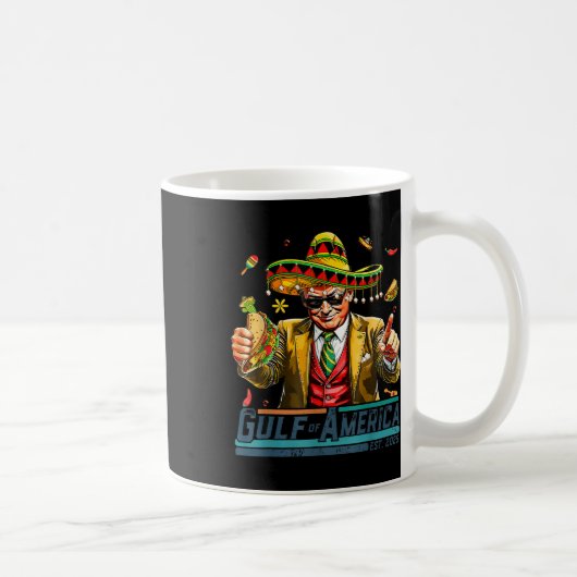 Mug Golfe Des Usa Amérique Est 2025 Cinco De Mayo Trum (Droite)