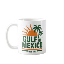 Golfe du Mexique Retro Voyage Souvenir