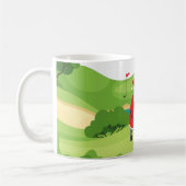 Mug Golfer Santa Claus golfeur à Noël (Gauche)