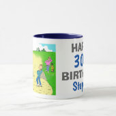 Mug Golfer Stuck dans un Bunker (Centre)