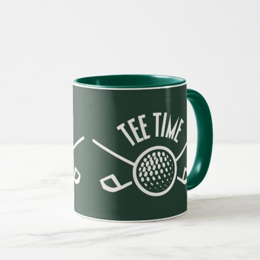 Mug Golfers Tee Time (Devant droit)