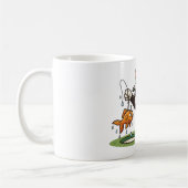Mug Golfeur Chat Drôle Pêche Danger Eau (Gauche)