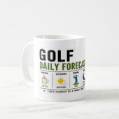 Mug Golfeur de la vie quotidienne (Devant gauche)