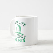 Mug Golfeur le plus Okayest du monde (Devant gauche)