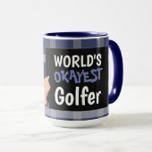 Mug Golfeur le plus Okayest - Phil (Devant droit)