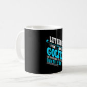 Mug Golfing Gauche Main Golf Joueur Papa (Devant gauche)