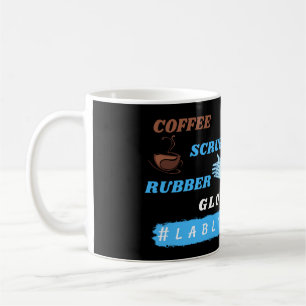 Mug Gommages au café et gants en caoutchouc - Lablife