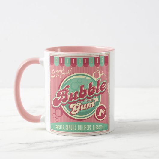 Mug Gomme à bulles (Gauche)