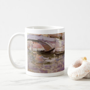 Mug Gondolas de Sargent, Vintage art victorien