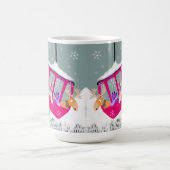 Mug Gondole Animaux Mignons de Ski (Centre)
