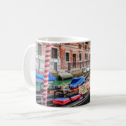 Mug gondole traditionnelle à Venise (Devant gauche)
