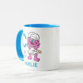 Mug Gongeur personnalisé (Devant gauche)