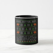 Mug Good Better Best Never Let It Rest Christmas Quote (Centre)