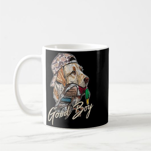 Mug Good Boy Tee Duck Hunting Labrador Retriever For M (Gauche)