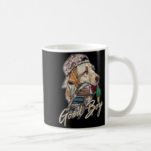 Mug Good Boy Tee Duck Hunting Labrador Retriever For M (Droite)