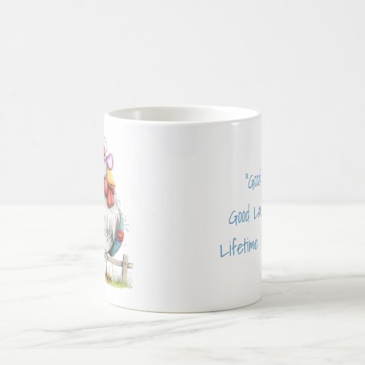 Mug Good Friends, Good Laughs, & a Lifetime of Chicken (Centre)