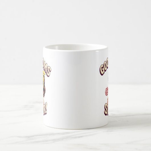 Mug Good Moms Sweer - Funny Retro Pop Art Maman Cadeau (Centre)