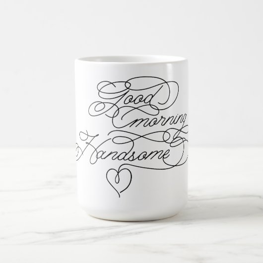 Mug Good Morbeau mou mignonne citation d'amour petit a (Centre)