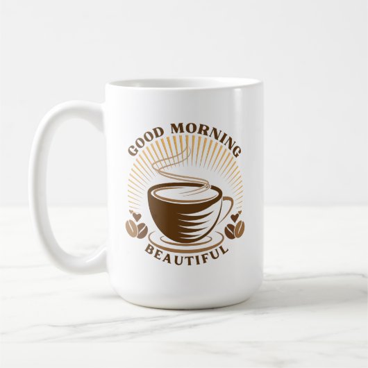 Mug Good Morning Beautiful (Gauche)