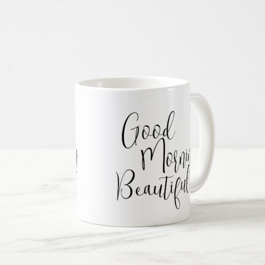 Mug Good Morning Beautiful (Devant droit)