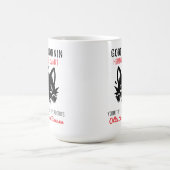 Mug Good Morning Cat Serviteur humain =- Parfait amour (Centre)