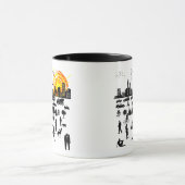 Mug Good Morning, City drôle, élégant, unique (Centre)