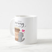 Mug Good Morning Cute Cat & Coffee kawaii (Devant gauche)
