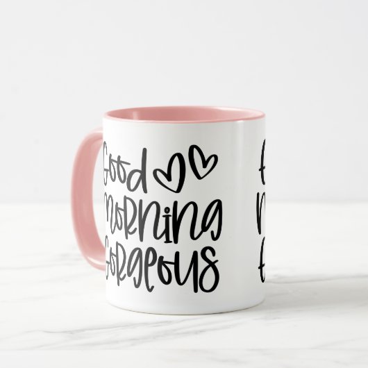 Mug Good Morning Gorgee (Devant gauche)