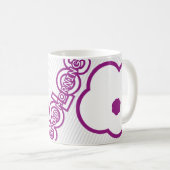Mug Good Morning Moulos - Violet (Devant droit)