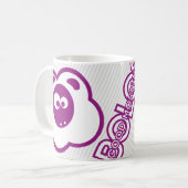 Mug Good Morning Moulos - Violet (Devant gauche)