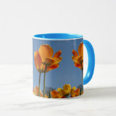 Mug Good Morning Sunshine Tulips Blue Sky Coffee cadea (Devant droit)