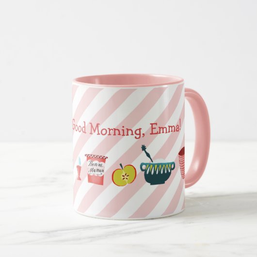 Mug Good Morning table breakfast (Devant droit)